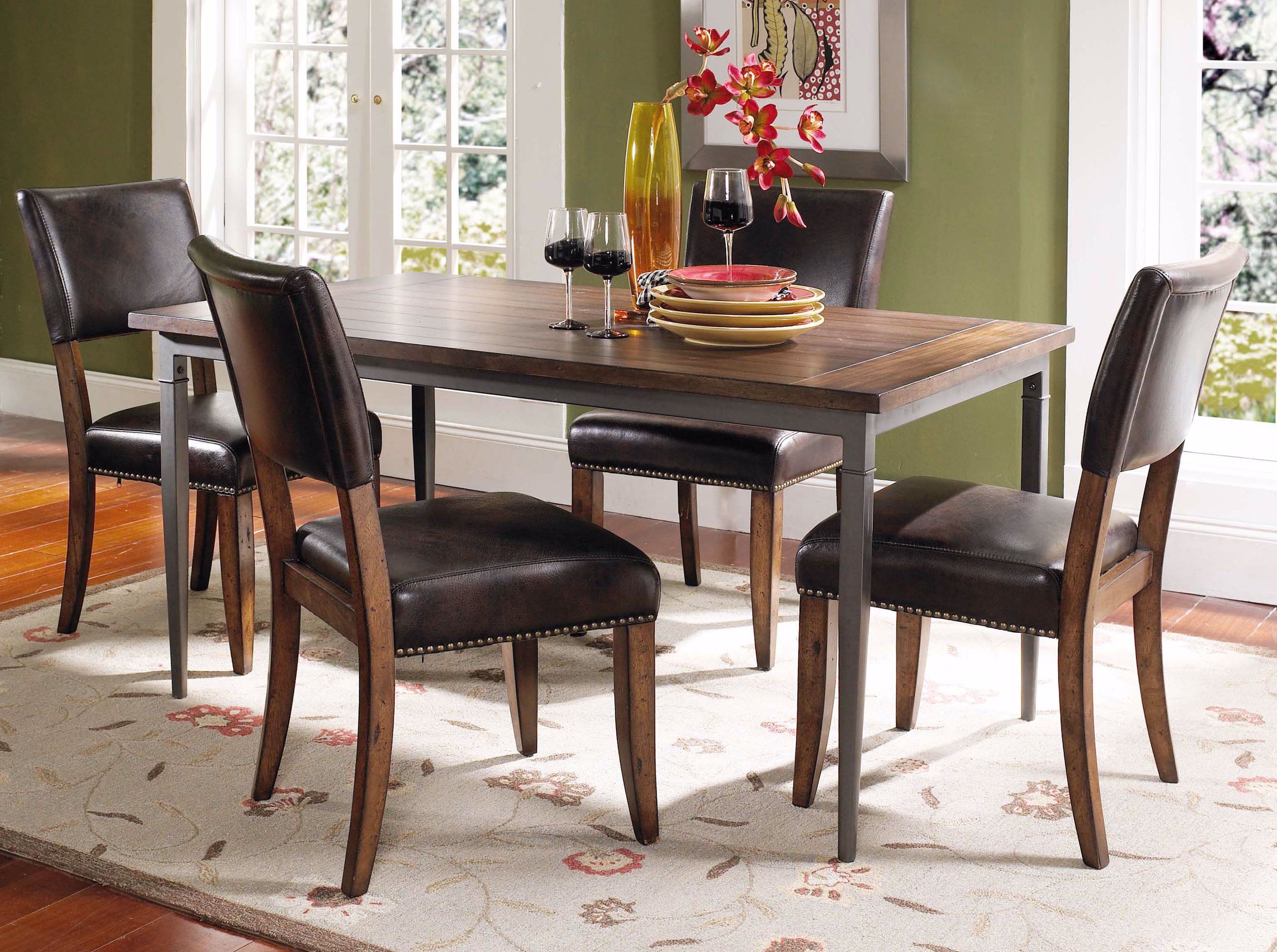 Hillsdale Cameron Rectangle Parsons 5-Piece Dining Set