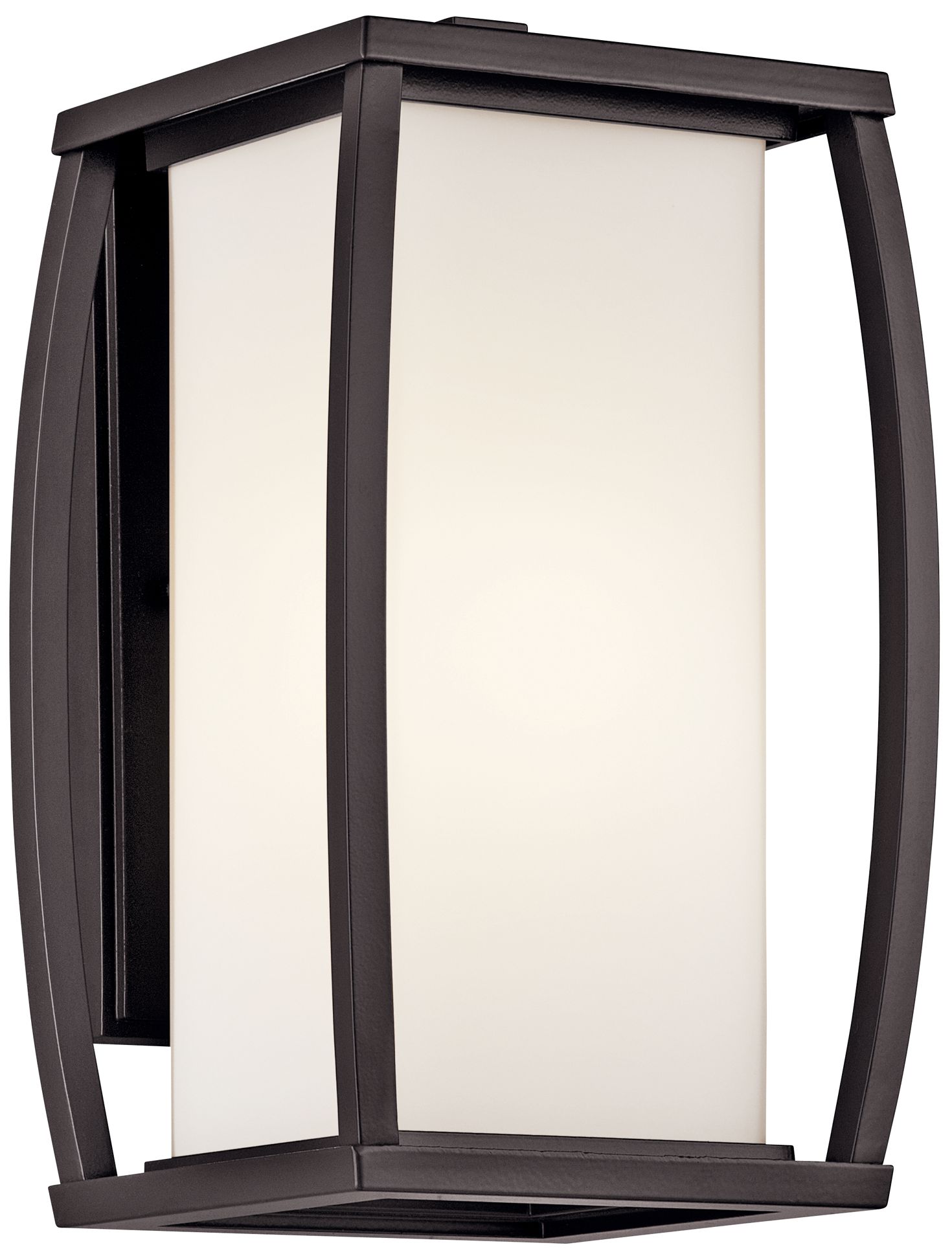 Kichler Bowen 13" High Bronze Outdoor Wall Light