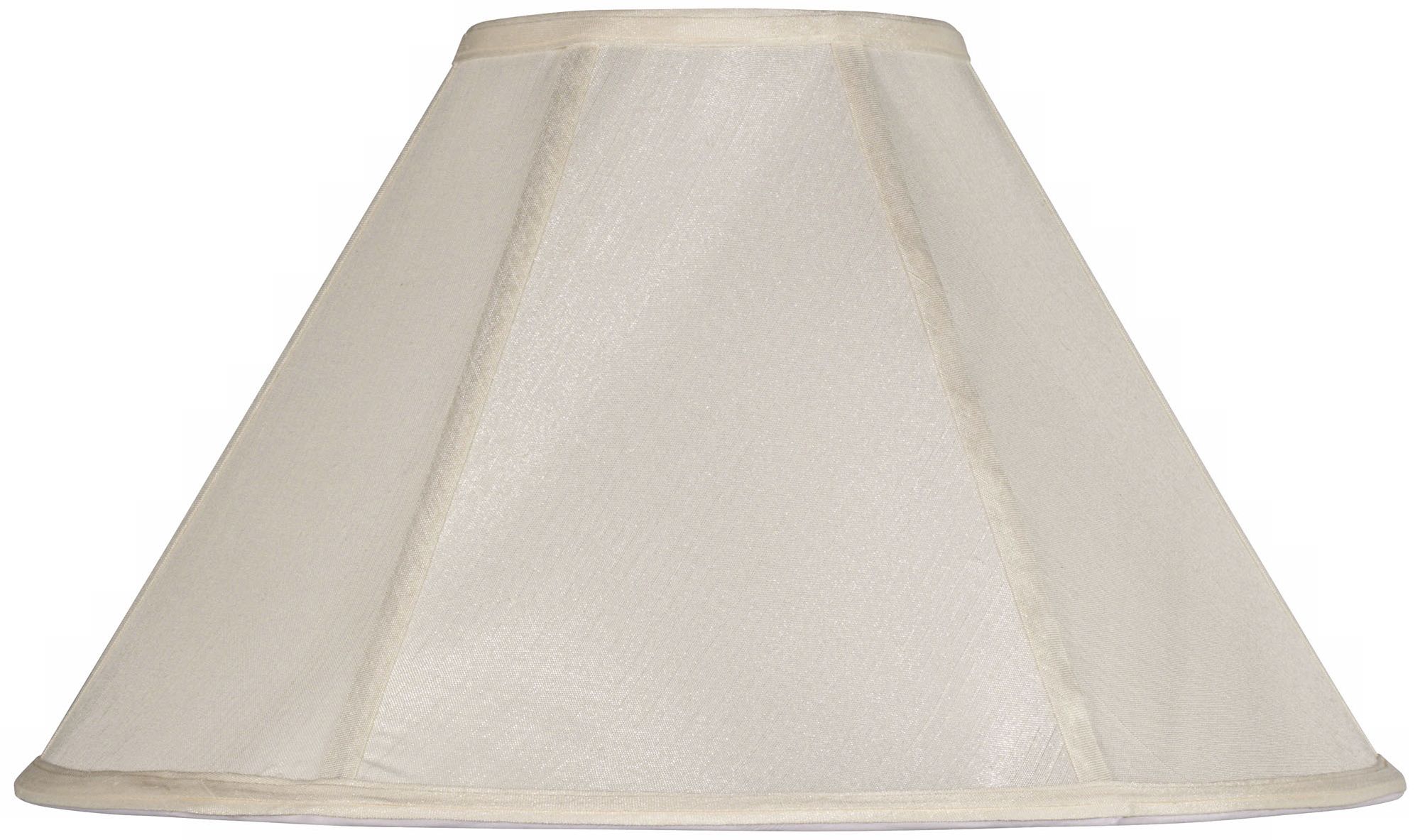 Off-White Empire Lamp Shade 6.5x19x12 (Spider)