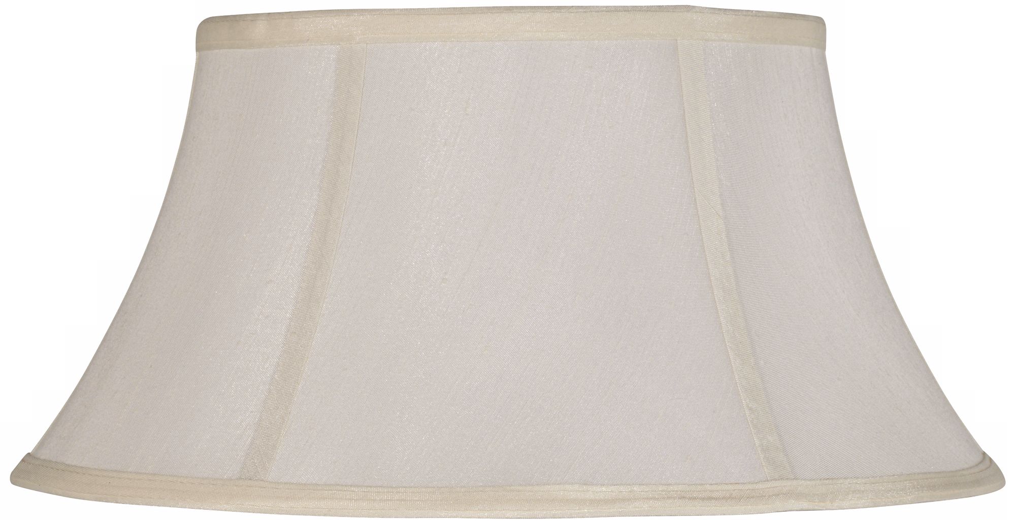 Off-White Modified Drum Lamp Shade 11x18x9.75 (Spider)