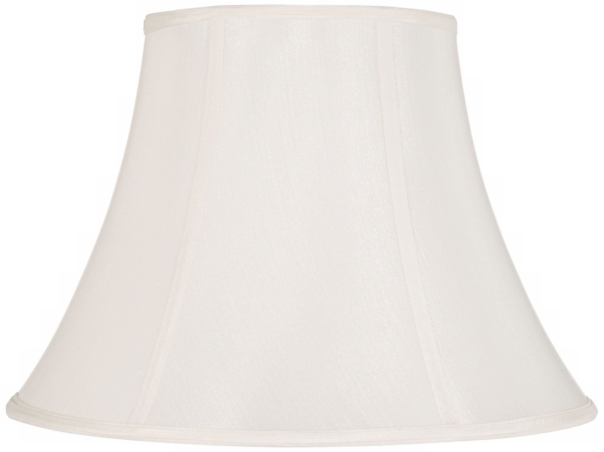 Off-White Softback Bell Lamp Shade 6x12x9 (Spider)