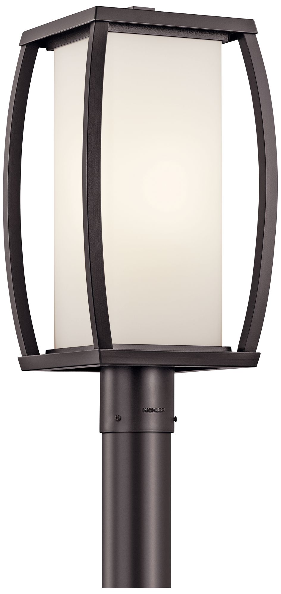 Kichler Bowen 18 1/2" High Bronze Outdoor Post Light