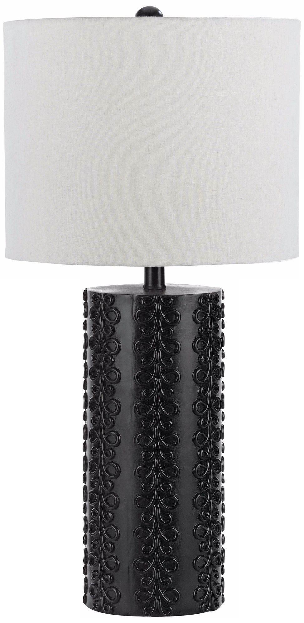 Candice Olson Loopy Black Table Lamp