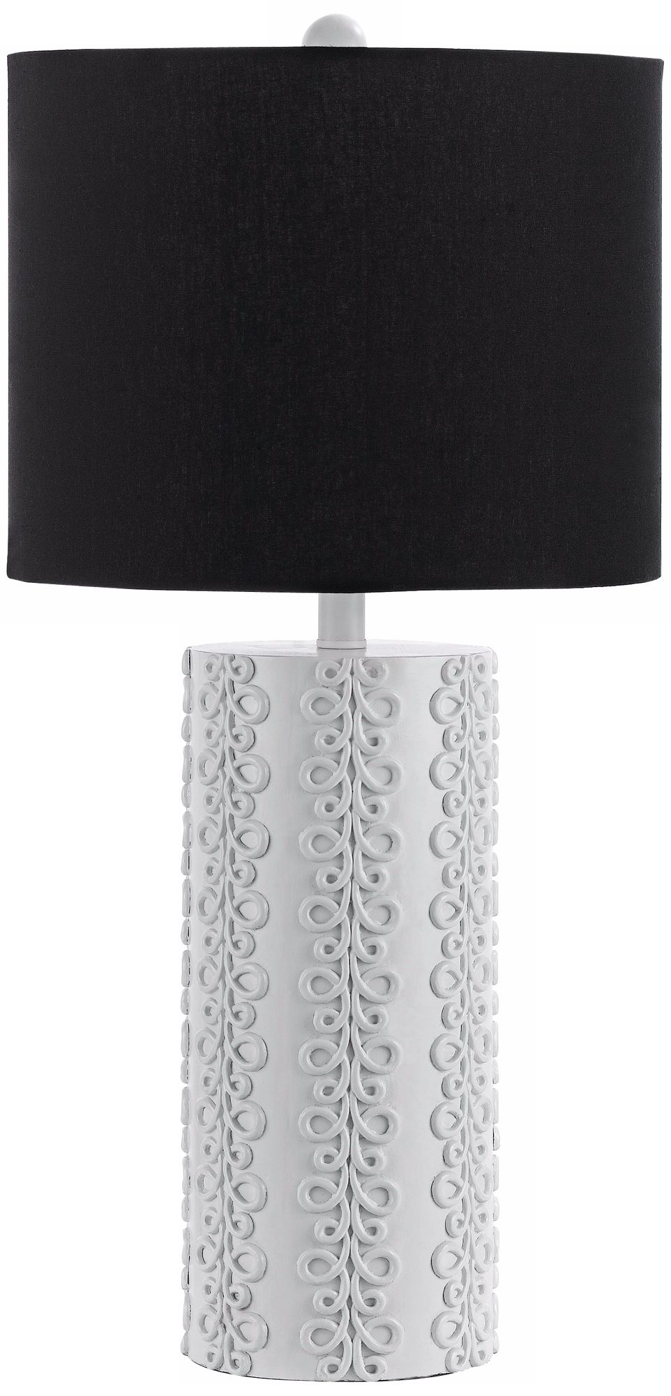 Candice Olson Loopy White Table Lamp