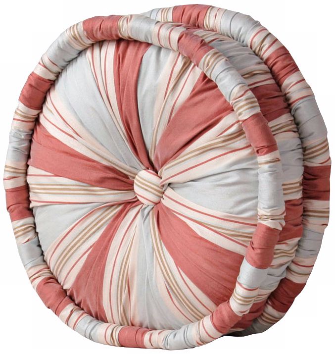 Cornelia Striped 14" Wide Tufted Decorative Pillow