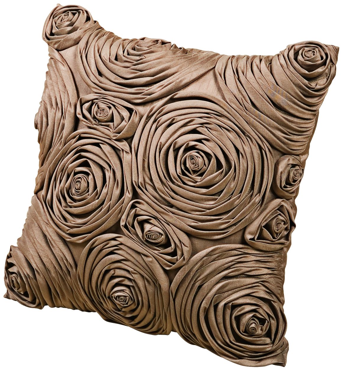 Milano 18" Square Flower Bud Decorative Pillow