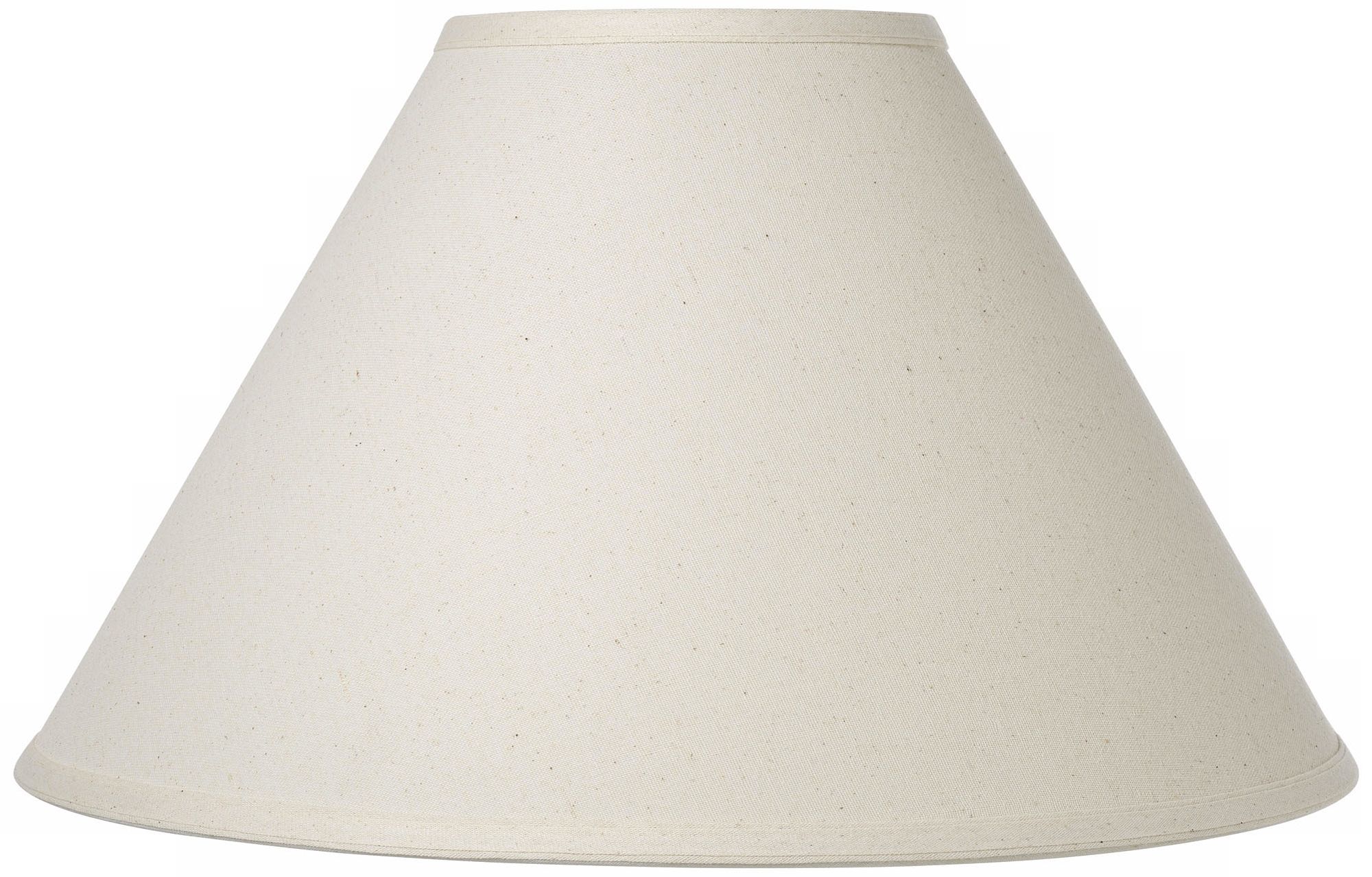 Linen Hardback Empire Shade 6x17x11 (Spider)