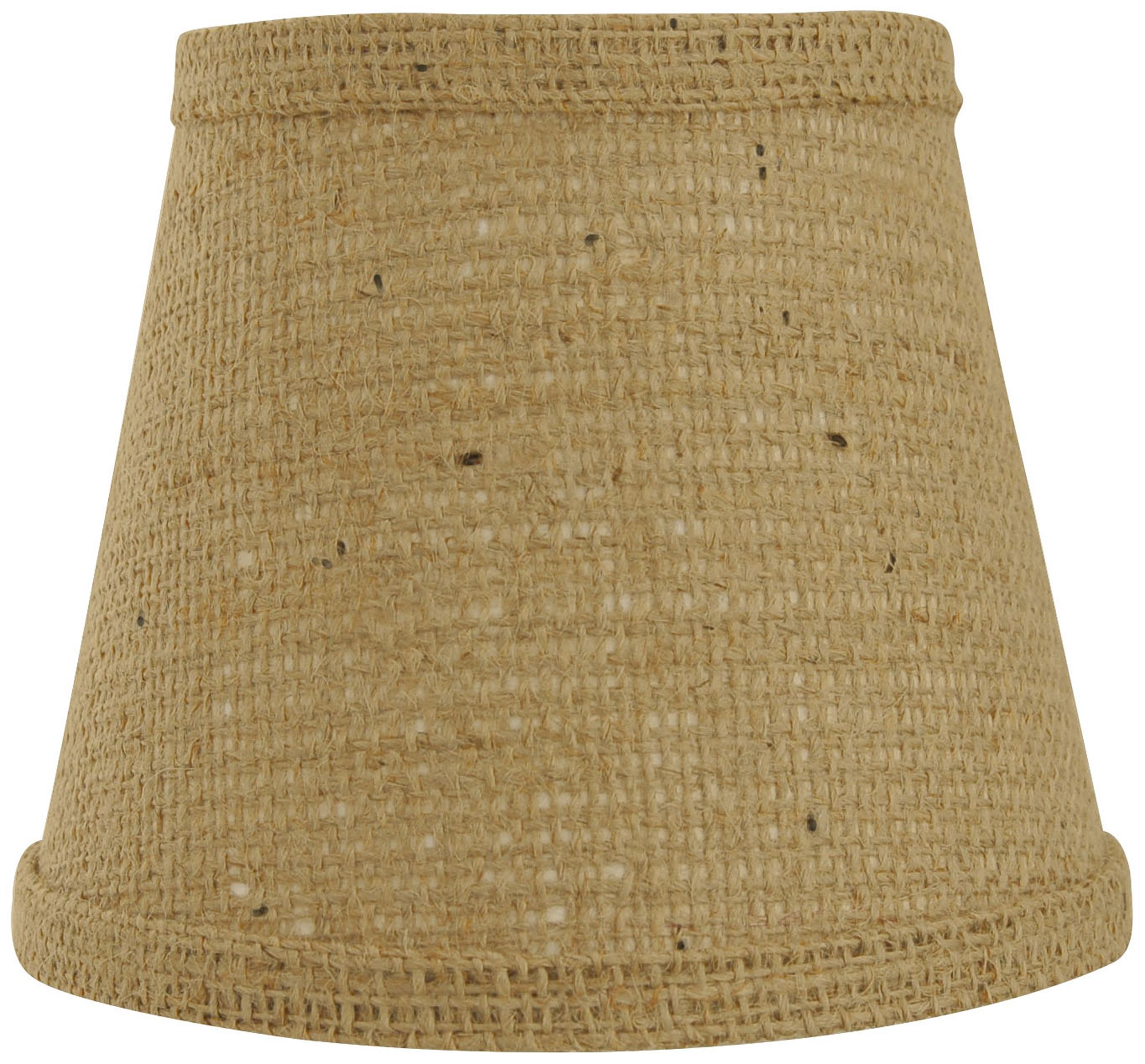 Natural Burlap Lamp Shade 6x12x8 (Spider)