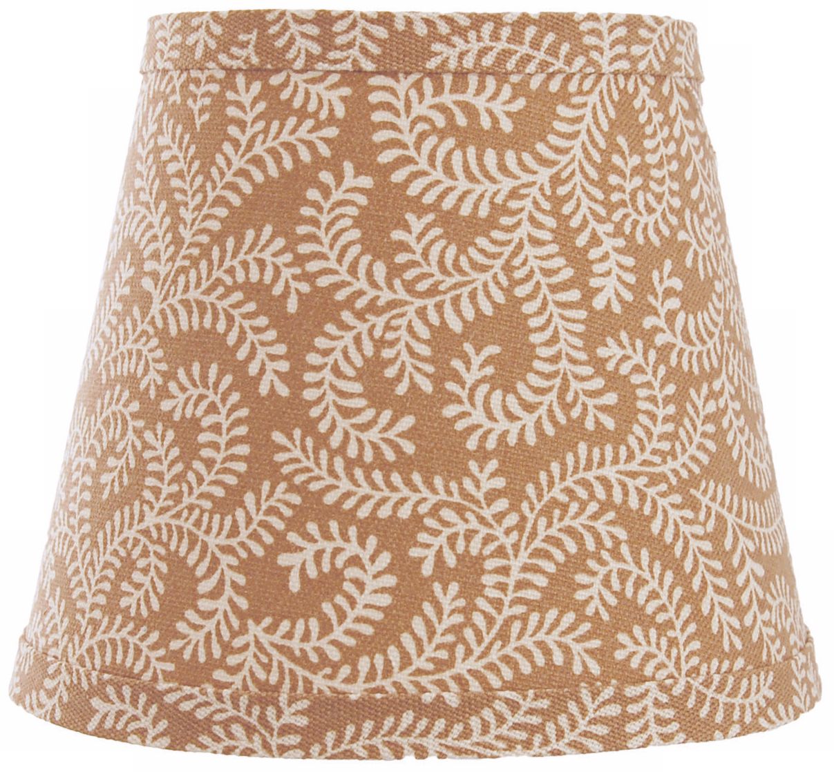 Cocoa Cream Swirl Lamp Shade 8x14x10.25 (Spider)