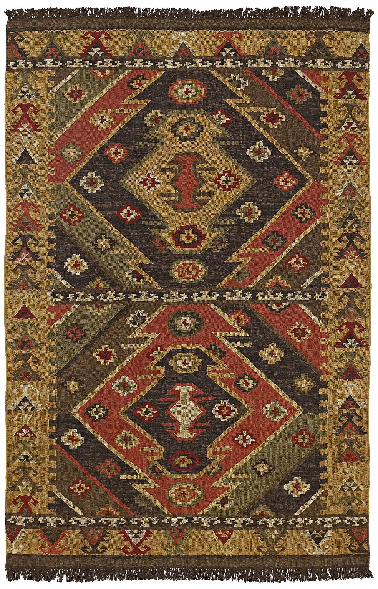 Surya Jewel Tone JT-1090 Gold Area Rug