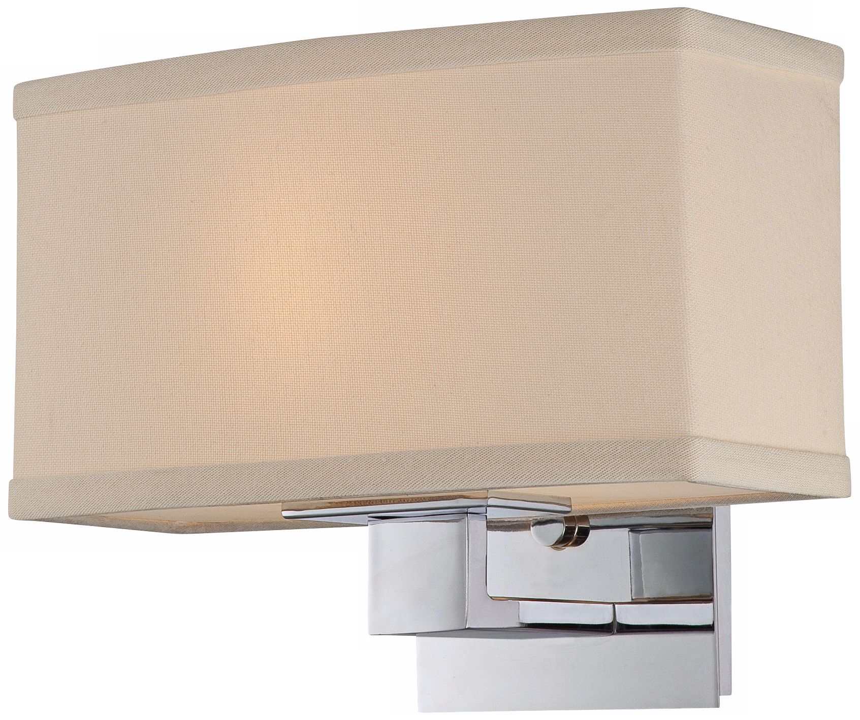 Quoizel Uptown Lexington 12" Wide Chrome Wall Sconce
