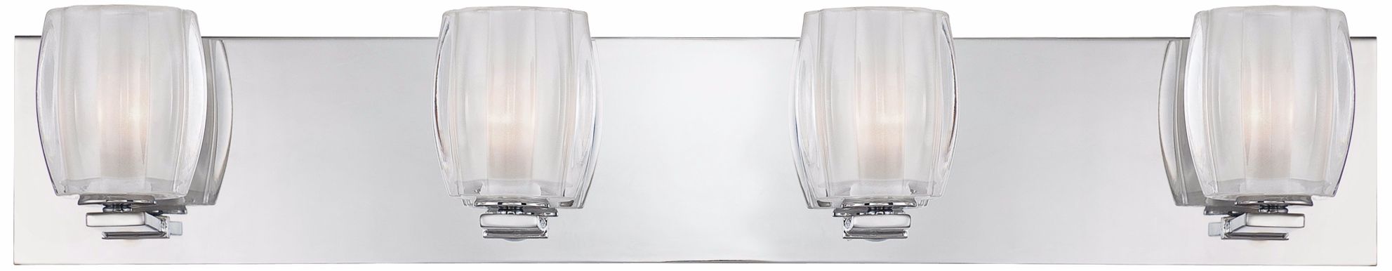 Forme Optics 4-Light 30" Wide Bathroom Light Fixture