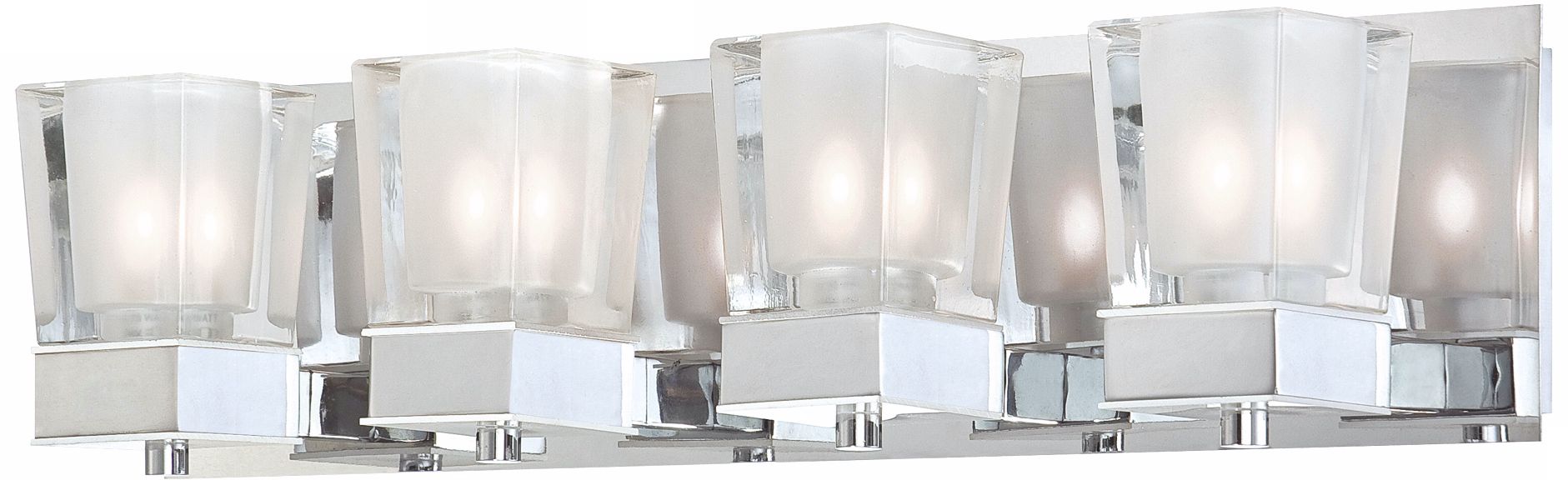 Forme Cones 4-Light 24" Wide Bathroom Light Fixture