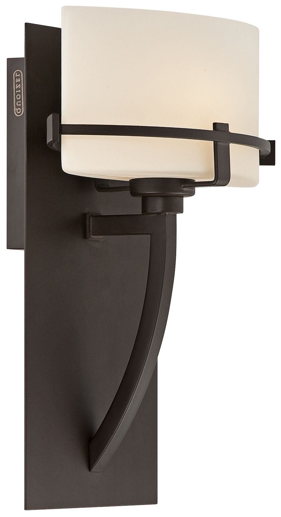Quoizel Nolan 8 1/2" Wide Western Bronze Wall Sconce