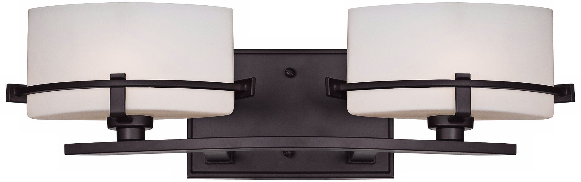 Quoizel Nolan 19" Wide 2-Light Western Bronze Bath Light