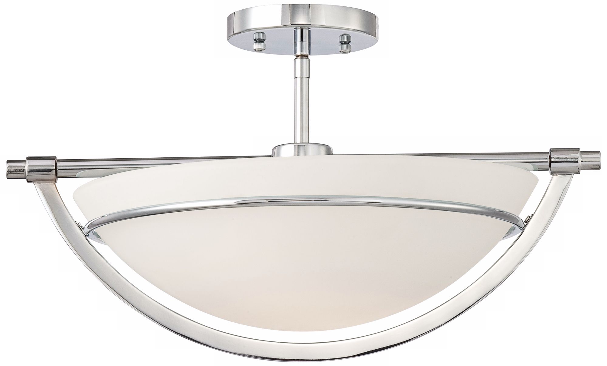 Quoizel Avalon 19" Wide Chrome Ceiling Light Fixture
