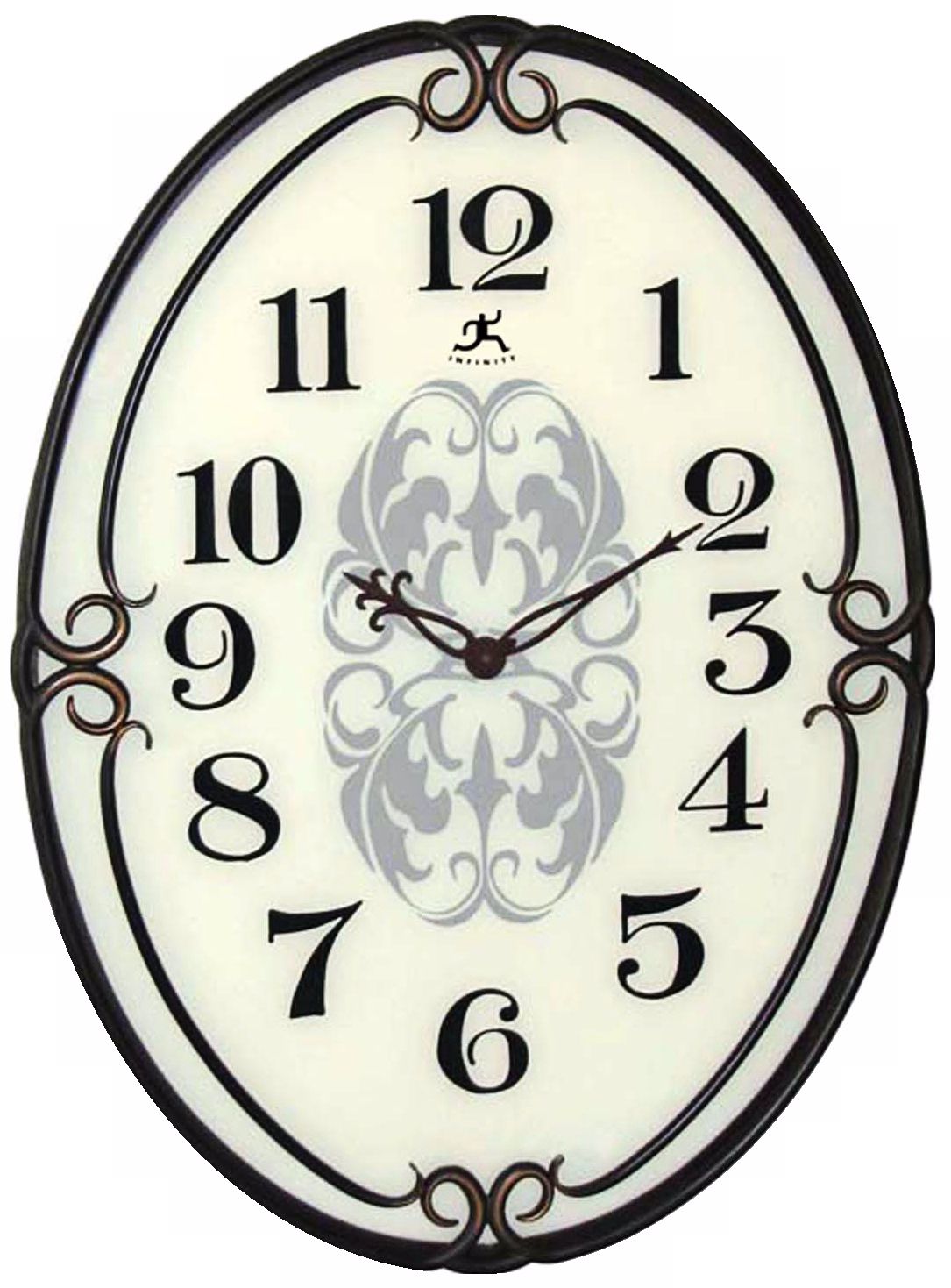 Pristine 40" Oval Wall Clock