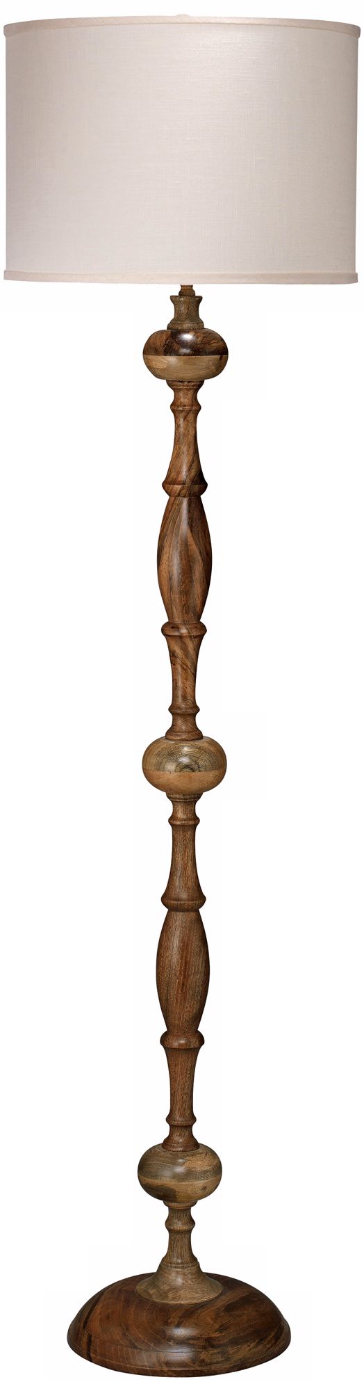 Jamie Young Marrakesh Natural Wood Floor Lamp