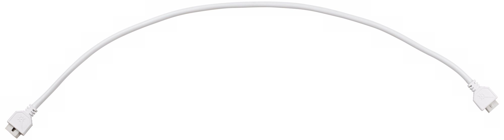 Luminaire 24" White Connecting Cable with Leads