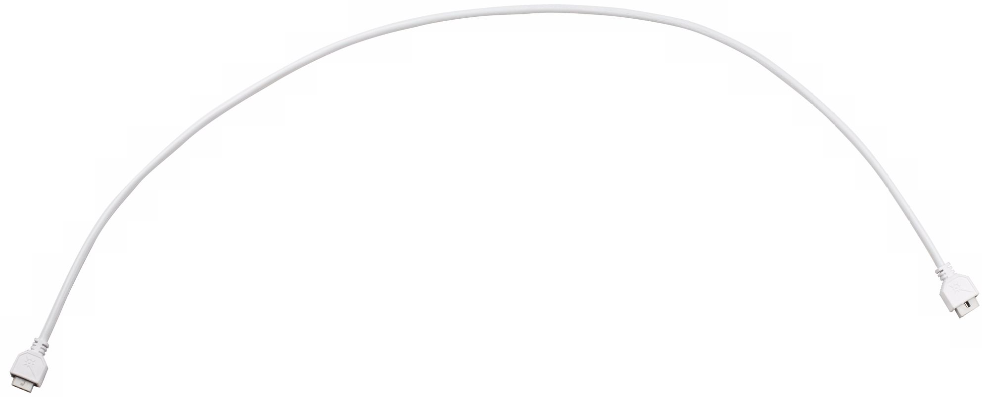 Luminaire 36" White Connecting Cable with Leads