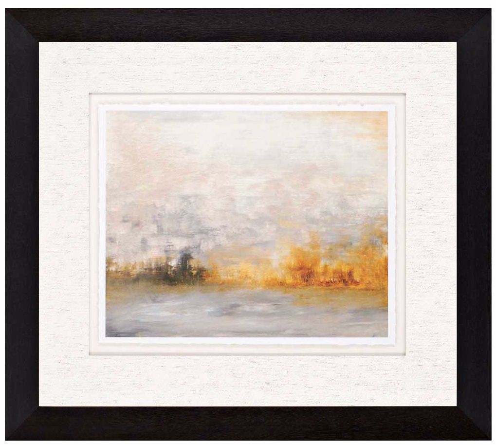 Low Country IV 35" Wide Framed Abstract Wall Art