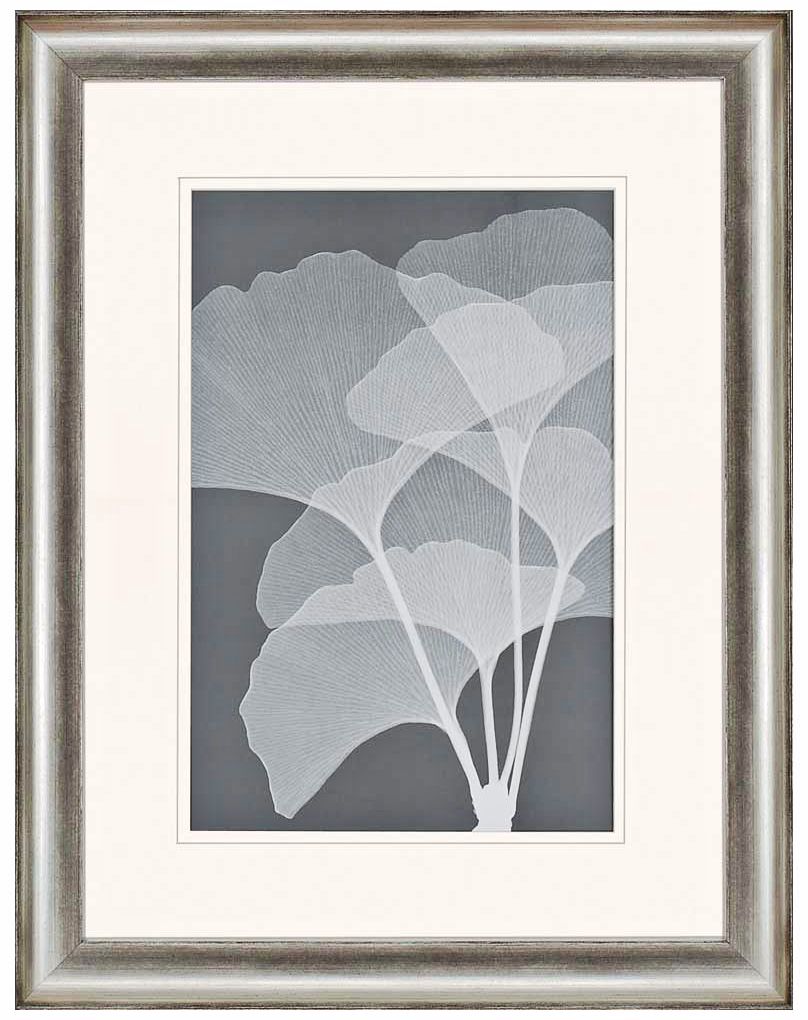 Gingkos I 41" High Framed Tree Leaf Wall Art
