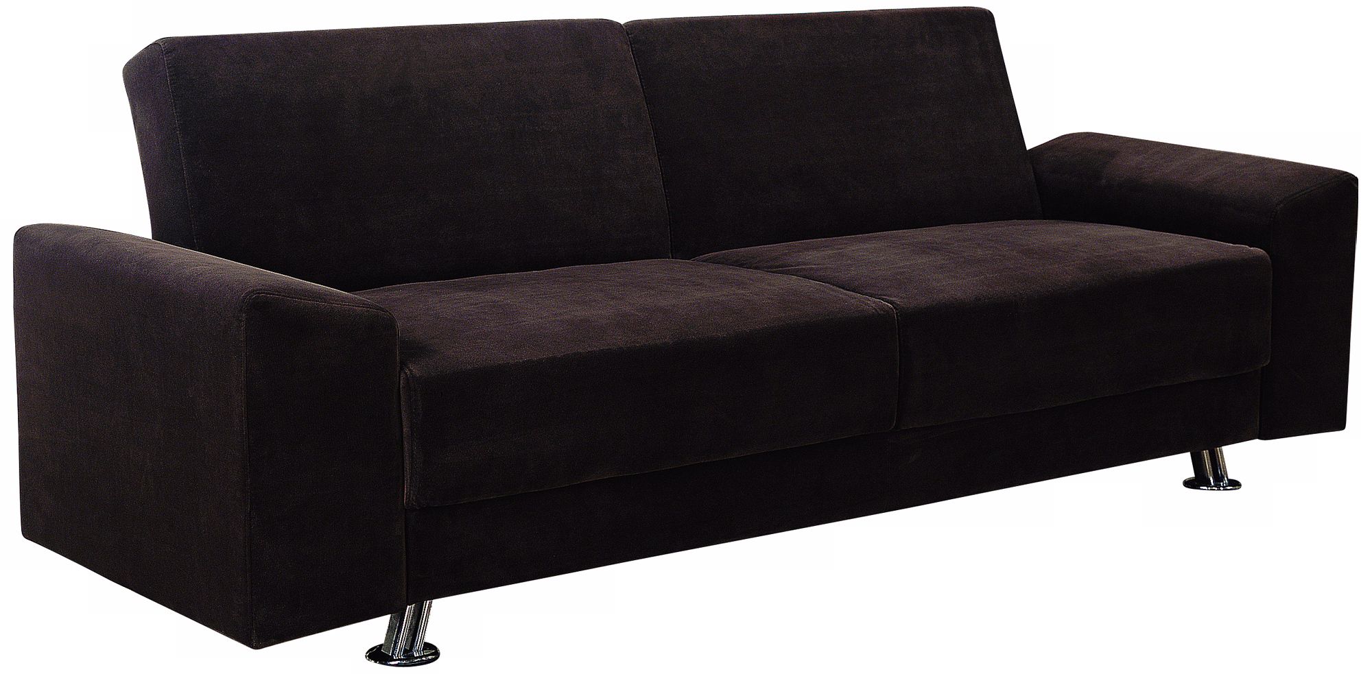 Scone Chocolate Velour Klik Klak Sofa Bed