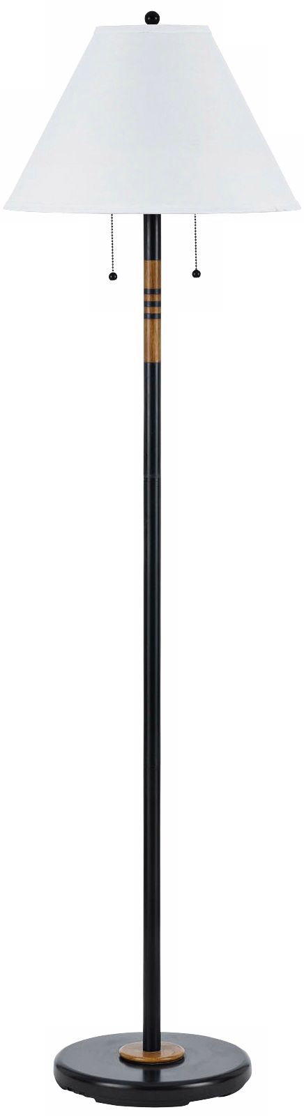 Alondra Twin Pull Dark Bronze Floor Lamp