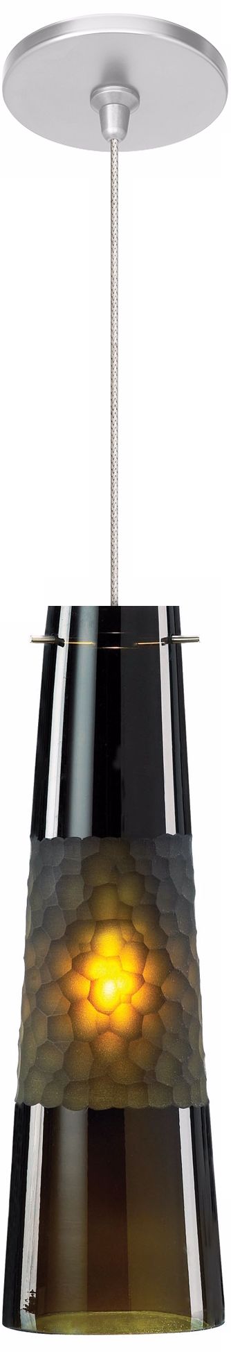 LBL Bonn Olive Nickel Pendant Light
