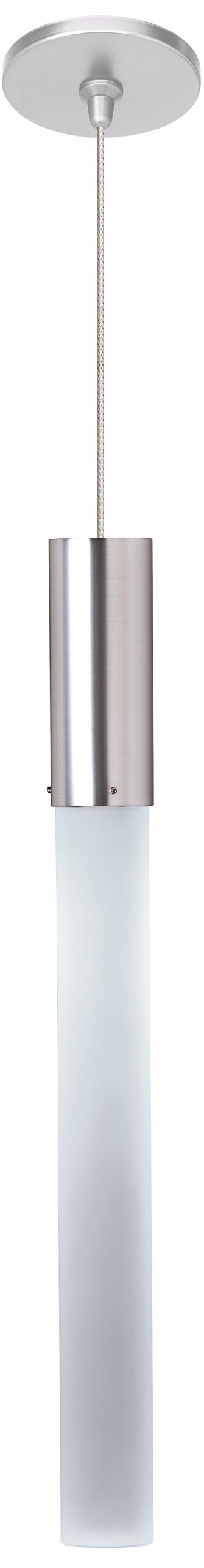 LBL Neutron White Satin Nickel LED Pendant