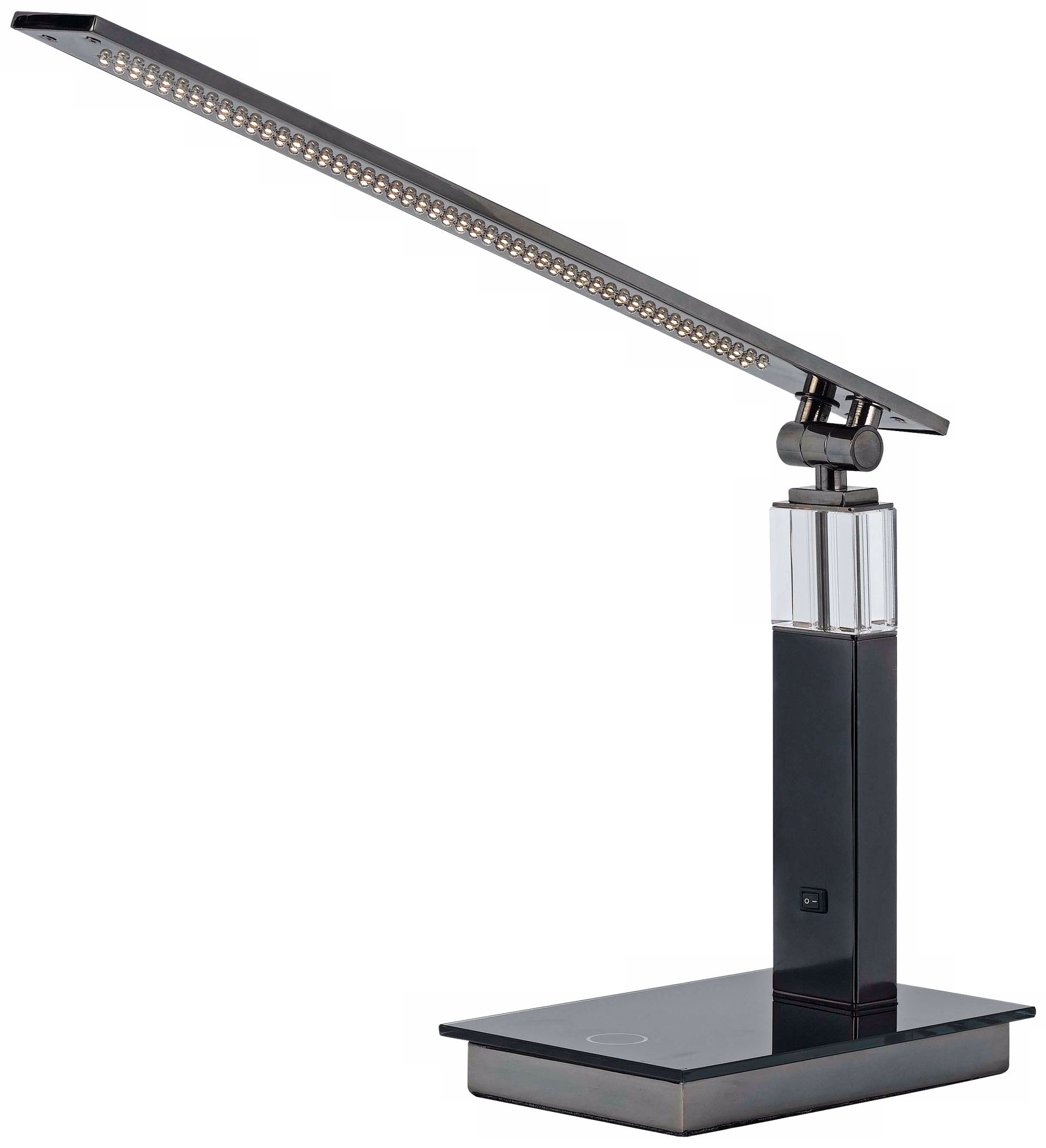 Jacent Gun Metal LED Desk Lamp