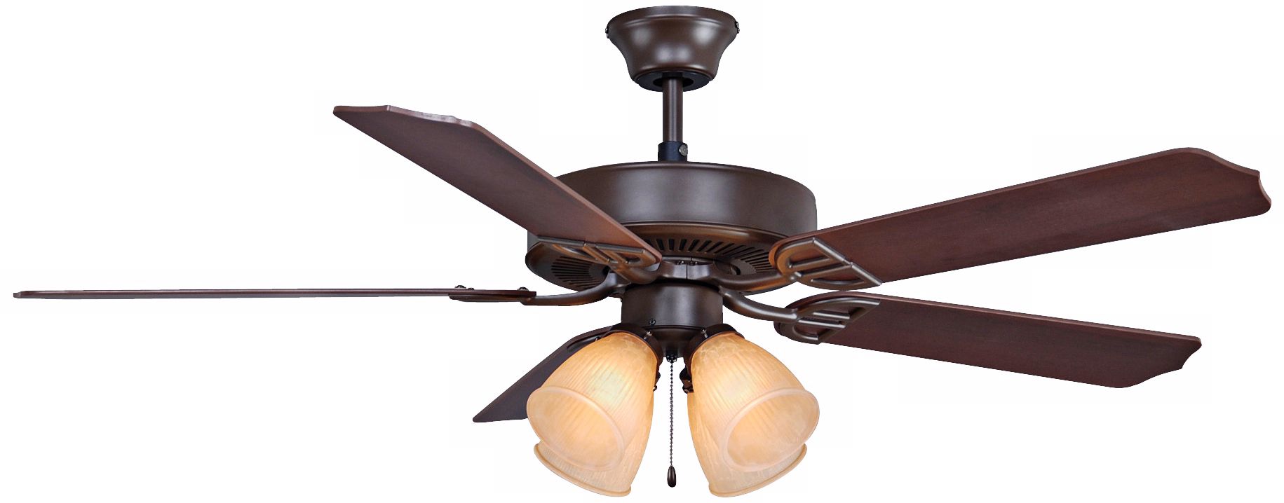 52" Fanimation Aire Decor Dual Mount Bronze Ceiling Fan