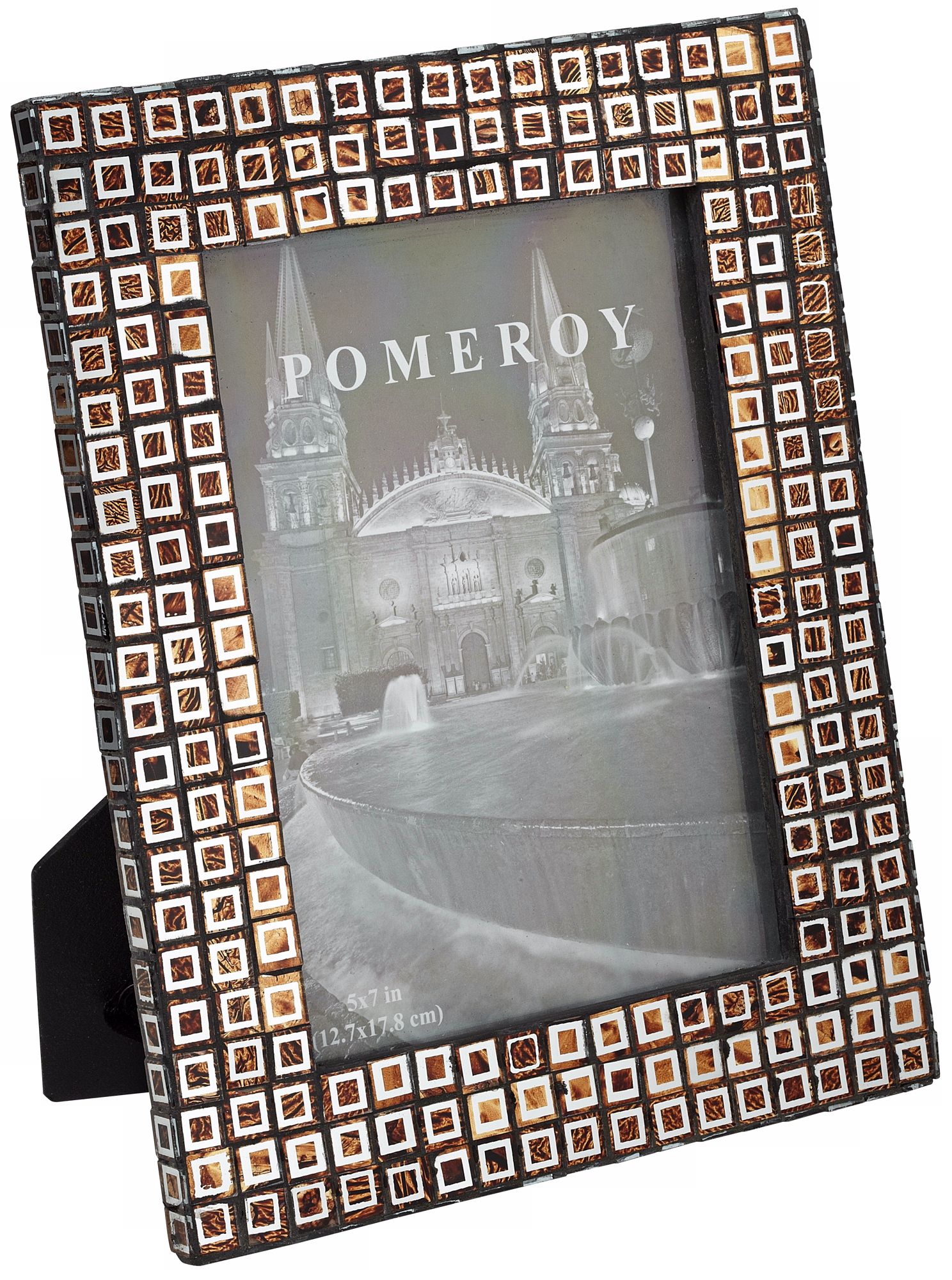Kingsway 5x7 Metallic Mosaic Picture Frame