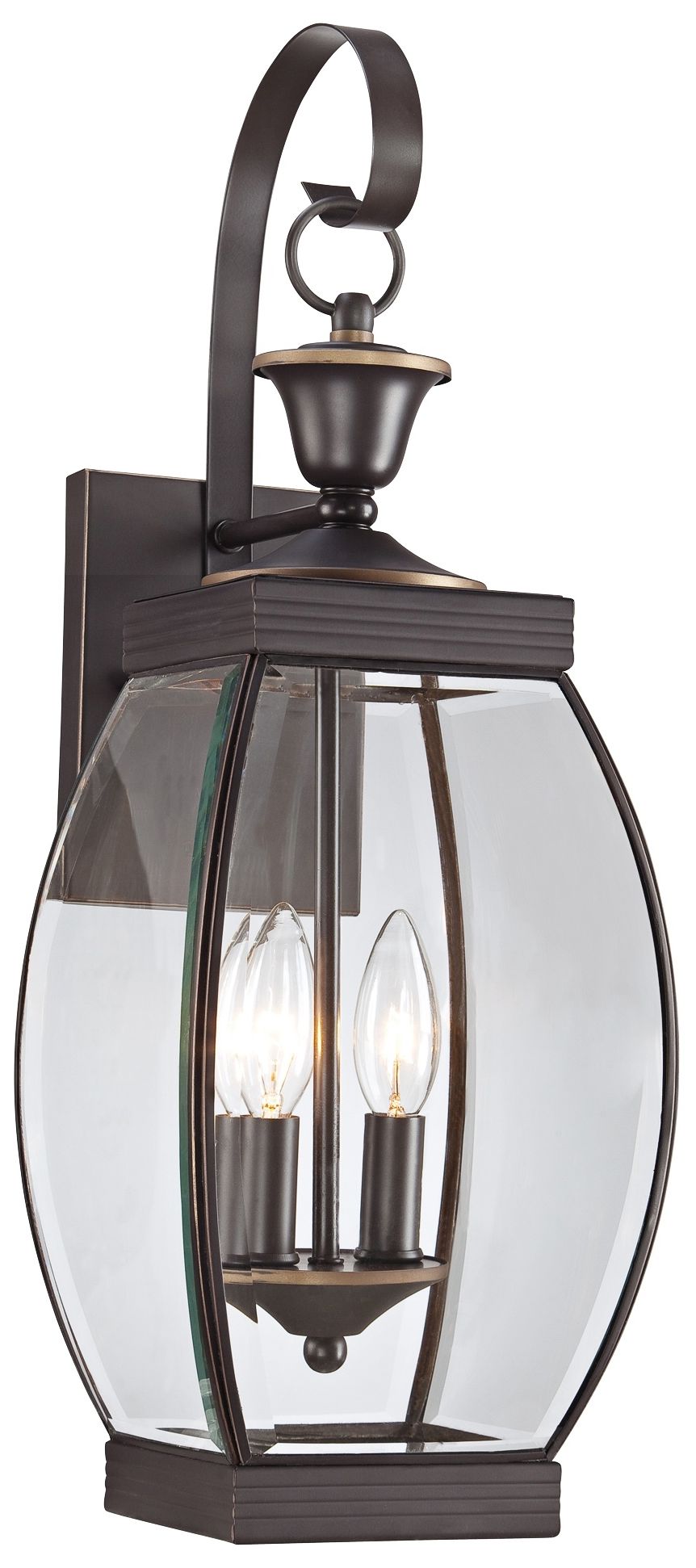 Quoizel Oasis 21" High Bronze Finish Outdoor Wall Light
