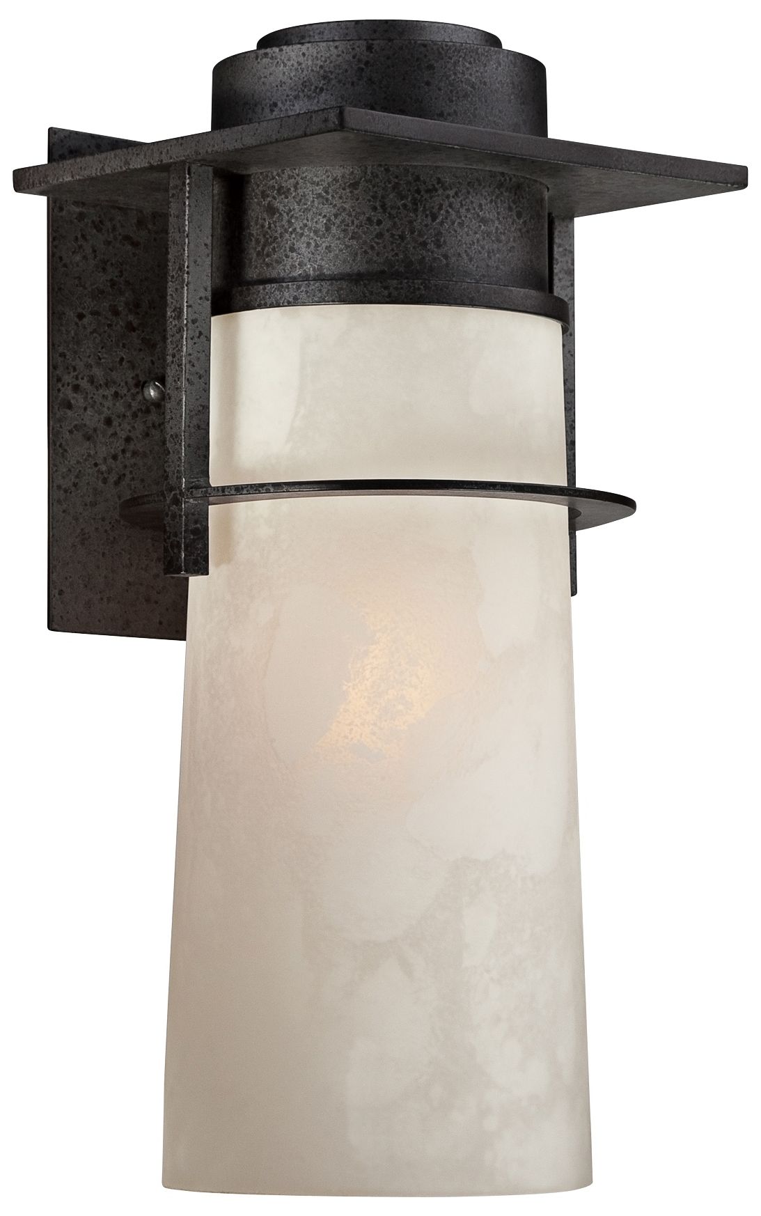 Drew 17" High Iron Age Finish Quoizel Outdoor Wall Sconce