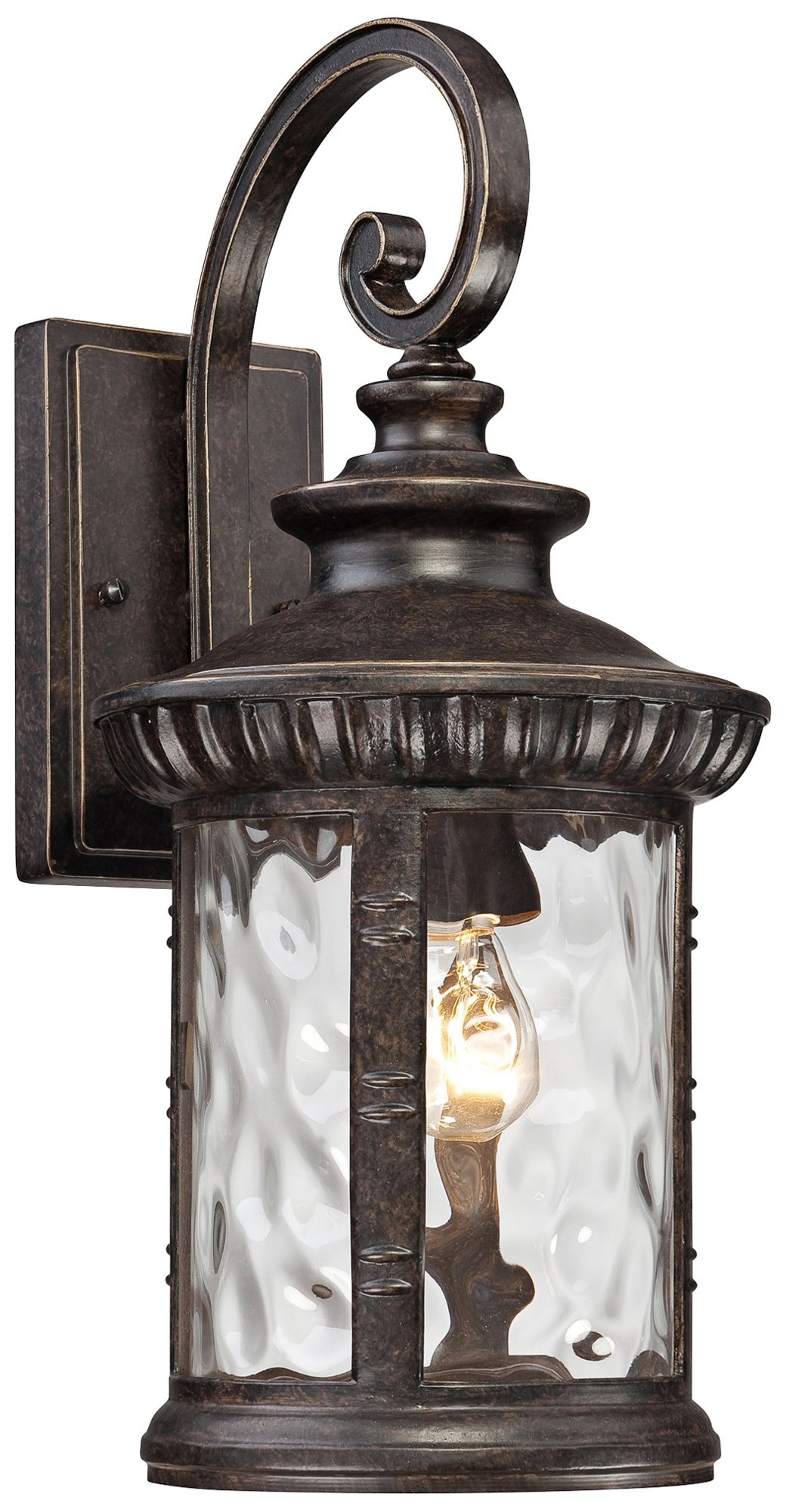 Quoizel Chimera 9" Wide Imperial Bronze Outdoor Wall Light