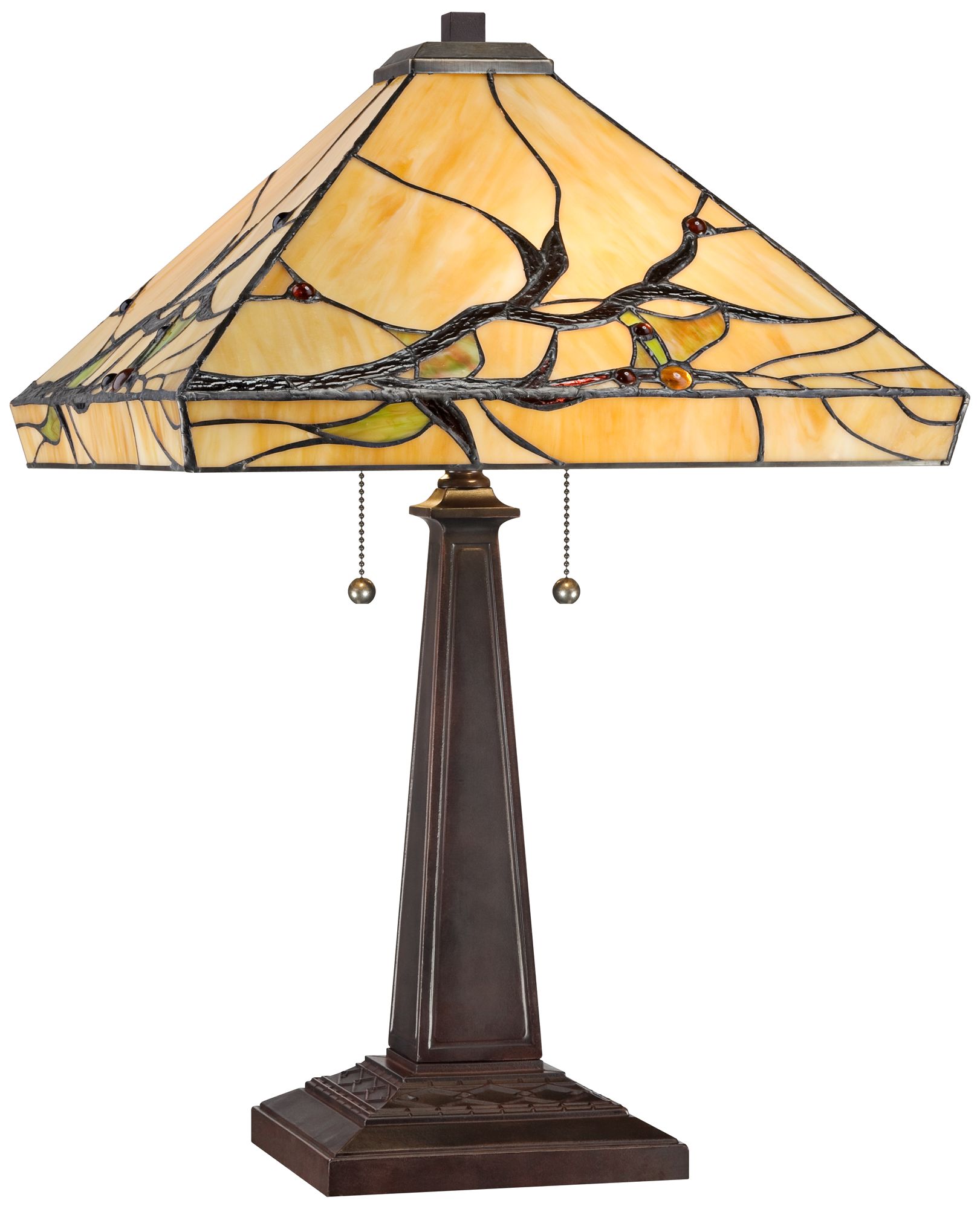 Budding Branch Robert Louis Tiffany Table Lamp