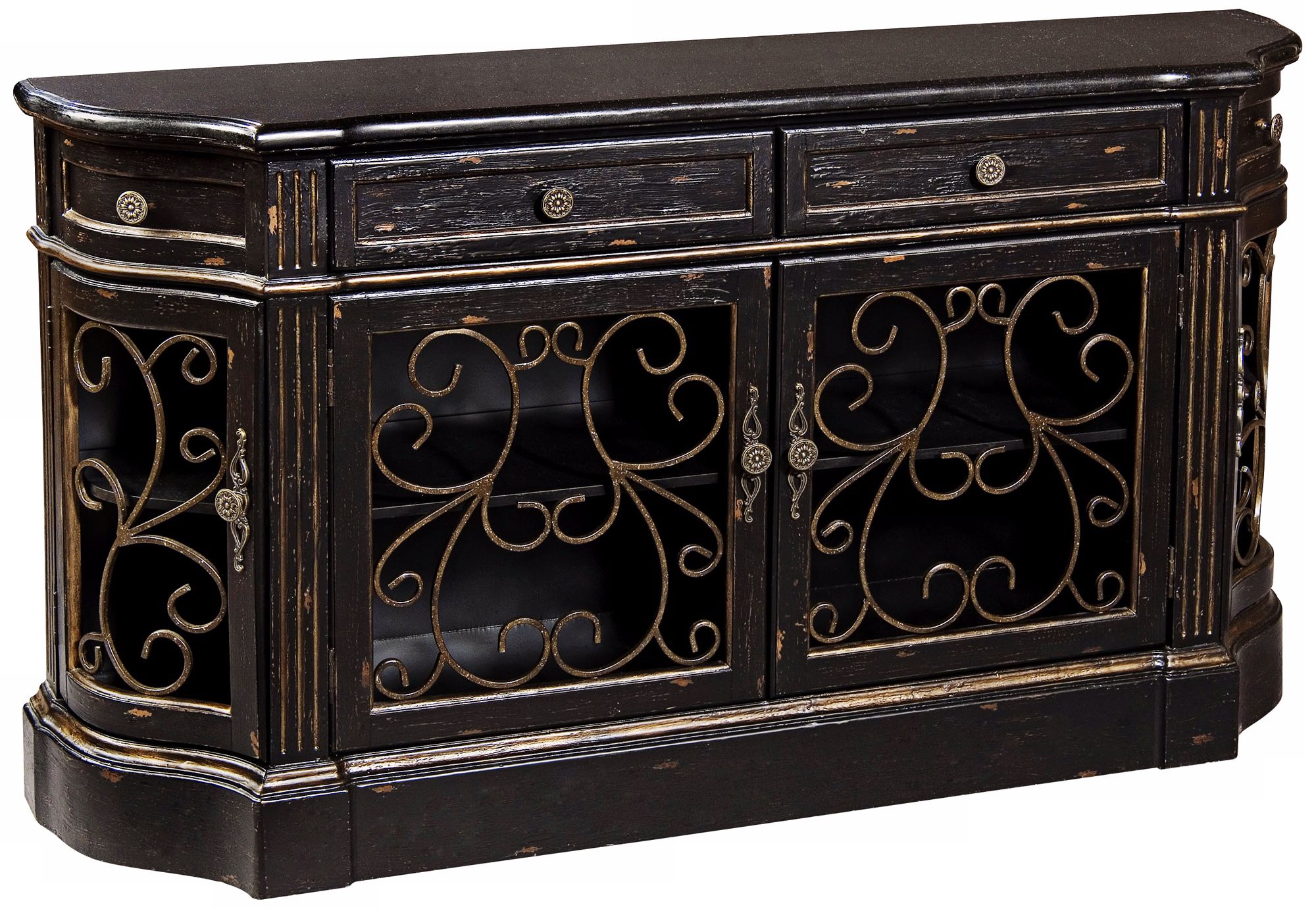 Rustic Chic Spanish Style Credenza