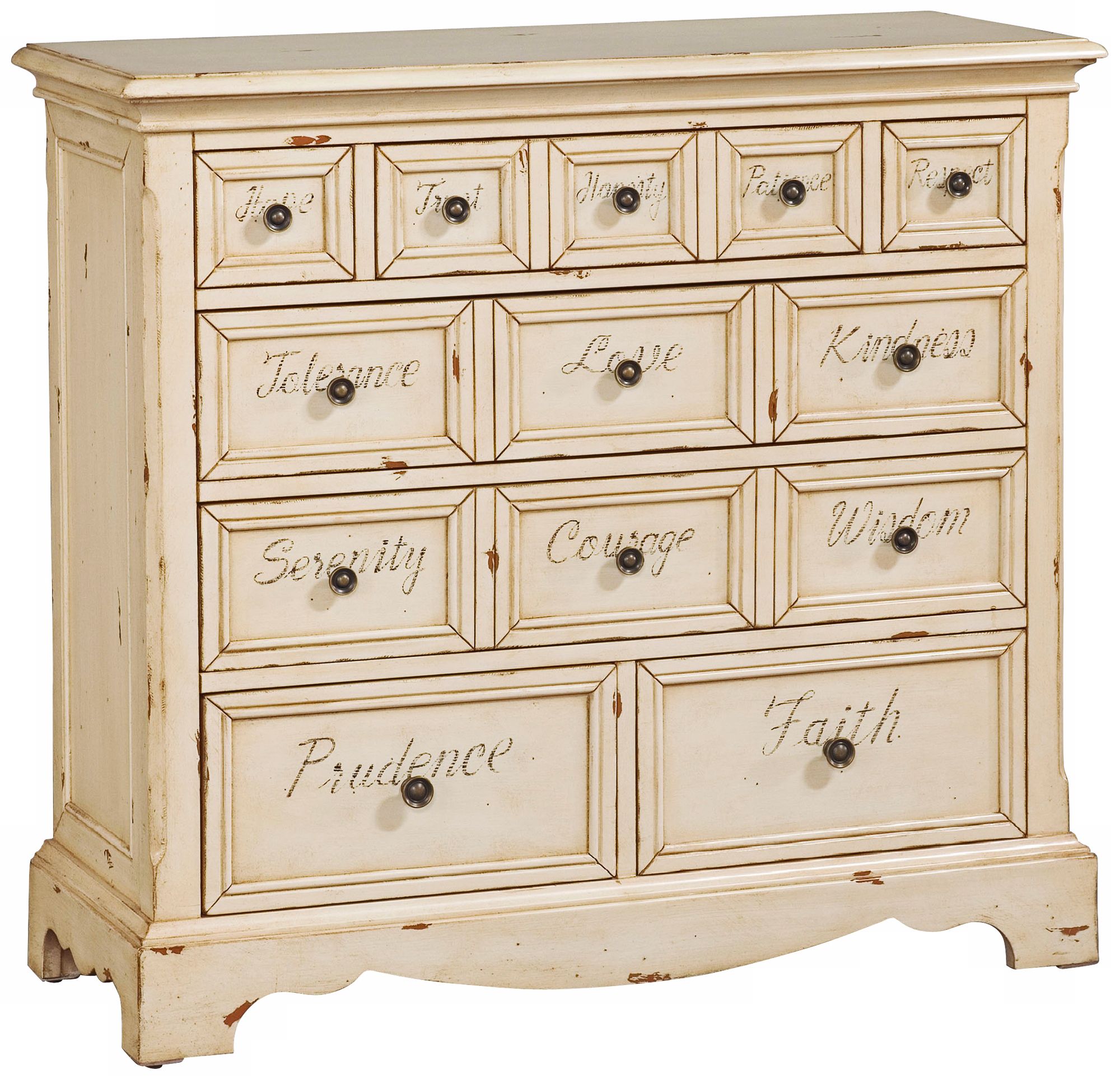 Clarus Hand-Painted 7-Drawer Chest