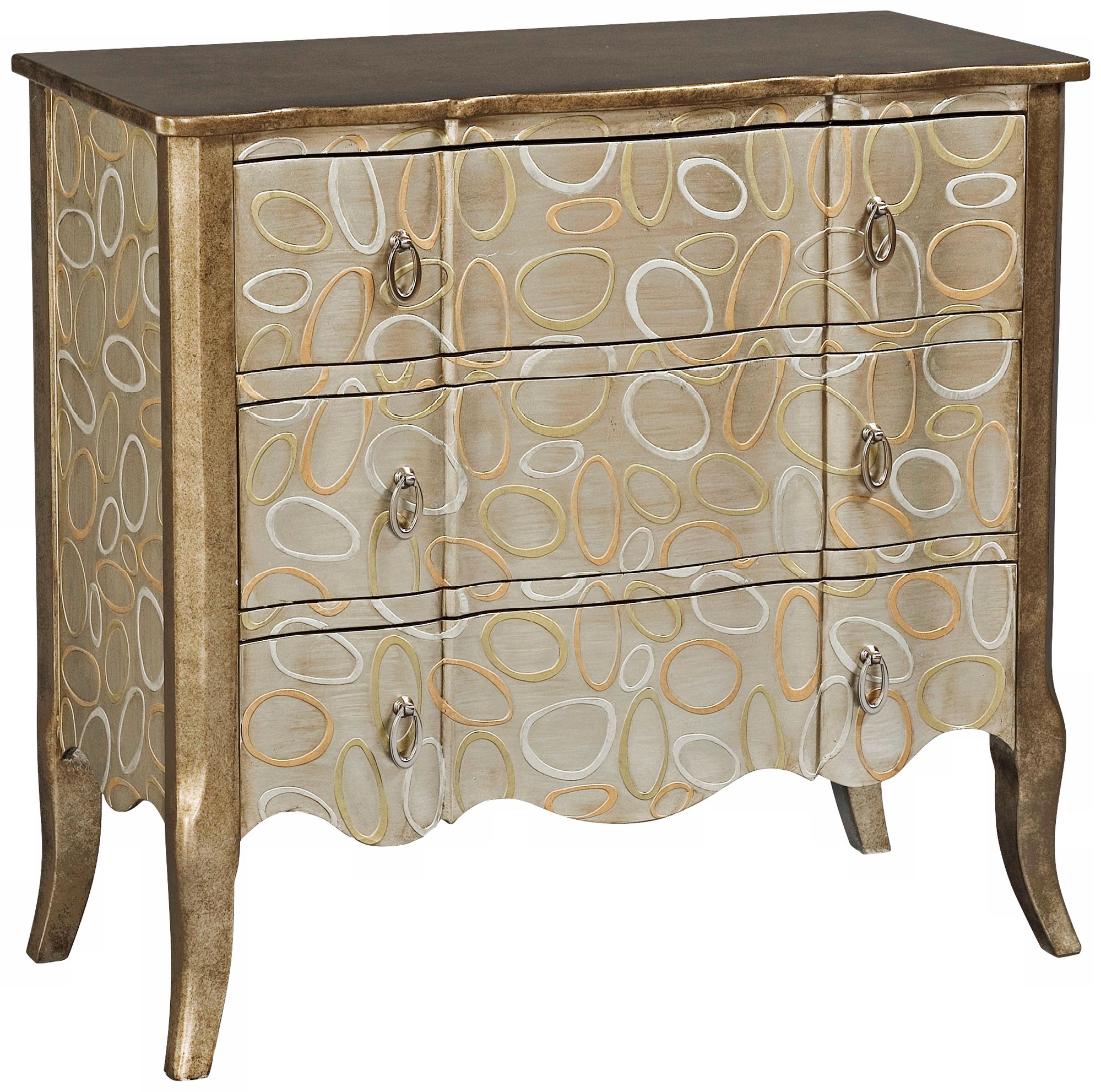 Dyno Oval Pattern 3-Drawer Chest