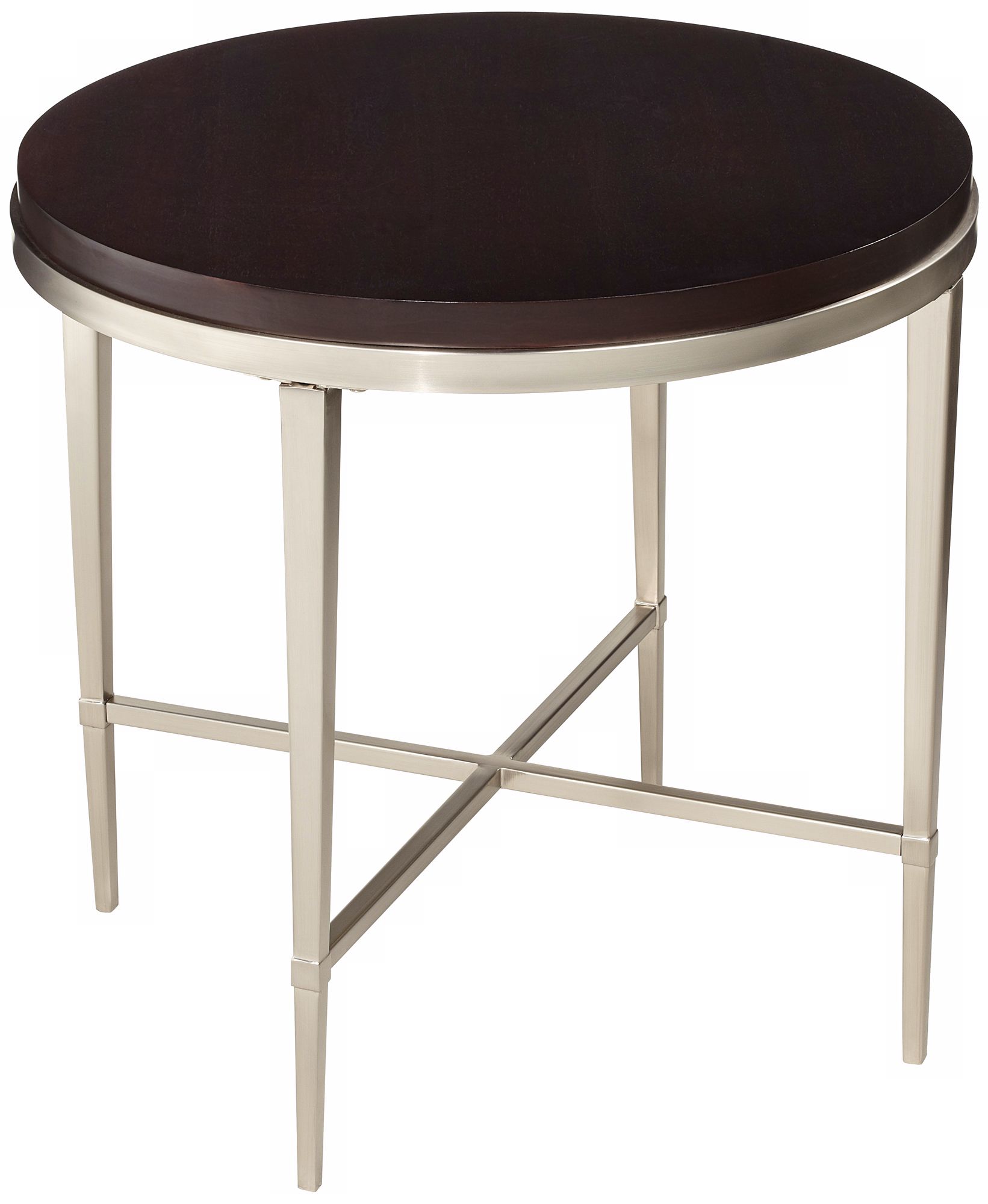 Camille Wood Veneer End Table