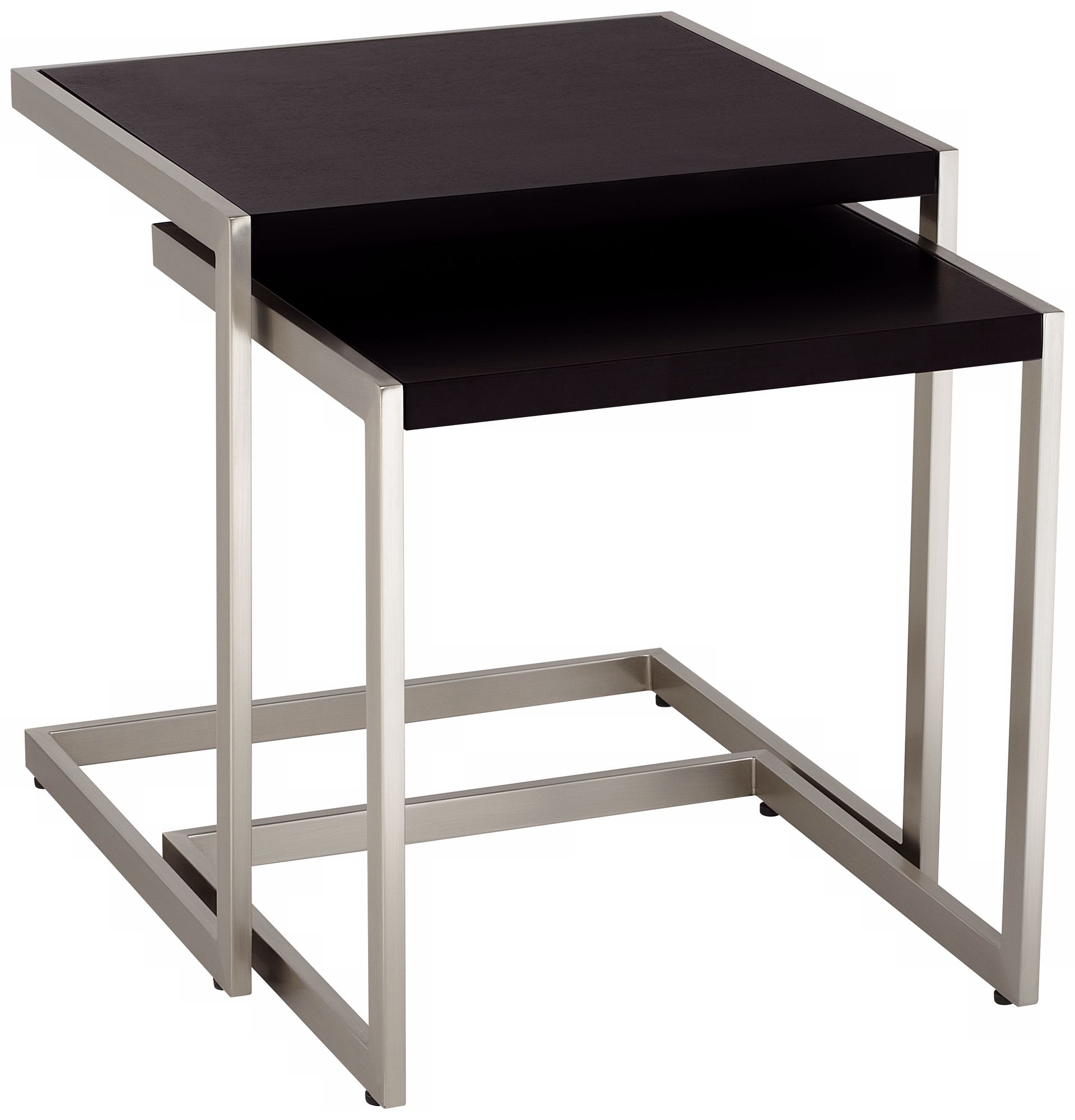 Set of 2 Brandi Contemporary Nesting Tables