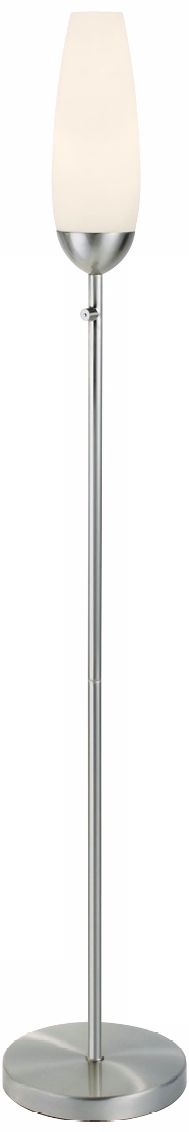 Sonneman Flute Satin Nickel Floor Lamp