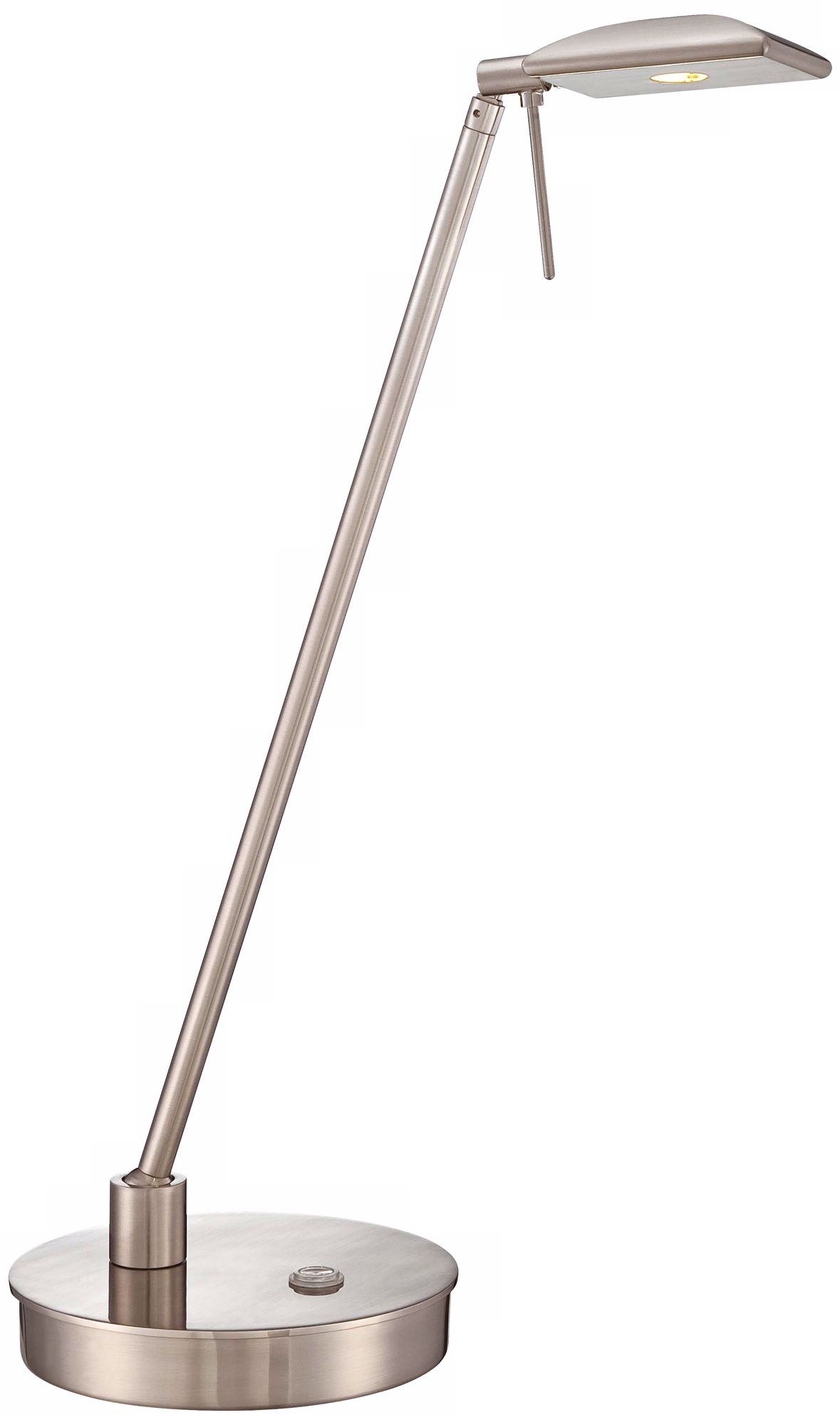 George Kovacs Brushed Nickel Dome LED Desk Lamp