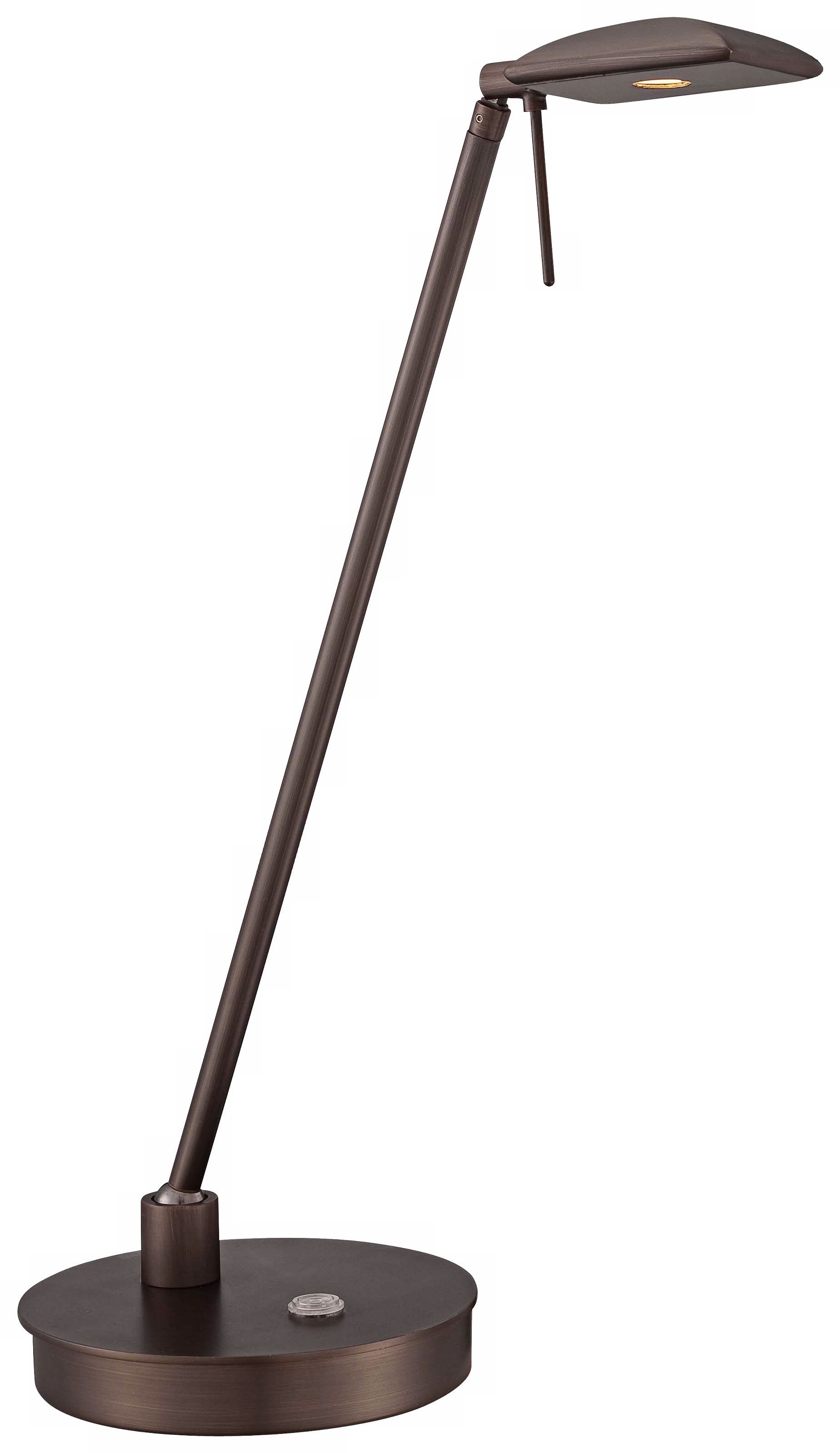 George Kovacs Copper Bronze Dome LED Desk Lamp