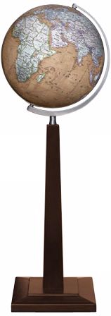 Discovery Bradford Brown Ocean 38" High Floor Globe