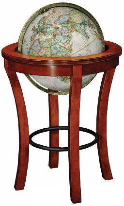 Garrison 23 1/2" Wide Brown National Geographic Globe