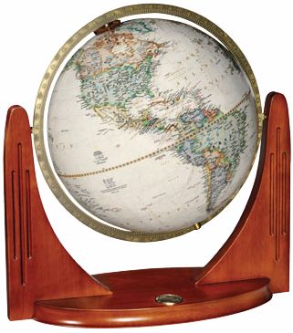 Compass Star 17 1/2" High National Geographic Globe