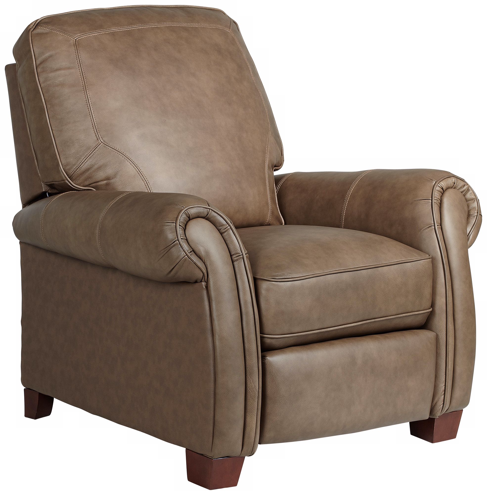 Arden Leather Match Dunhill Brown Recliner