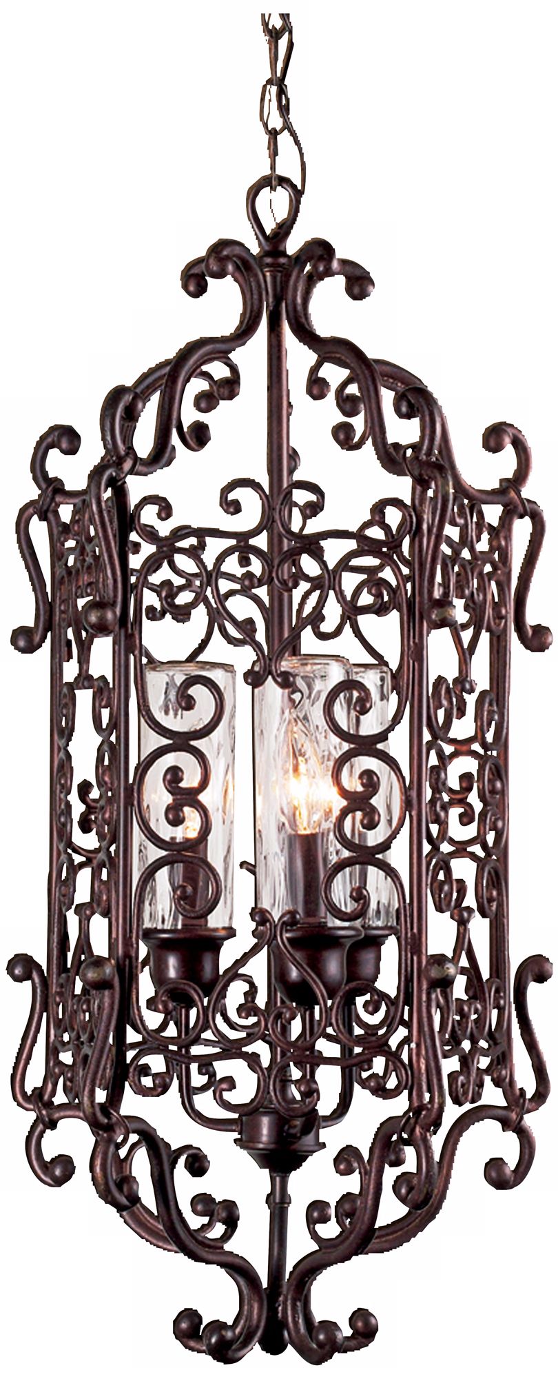 Bravada Chestnut 14 1/2" Wide Outdoor Pendant Light